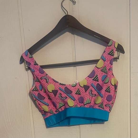 SOLD 80’s Workout Kit/Halloween Costume Women’s (S/M fits up to size 8) 2 pc NWT - Picture 2 of 9